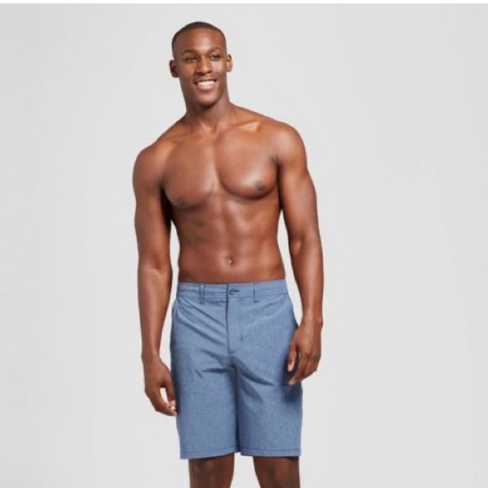 Goodfellow & Co Hybrid Blue Swim Shorts